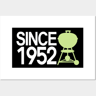 Grill Giants Since 1952 LimeGreen Posters and Art